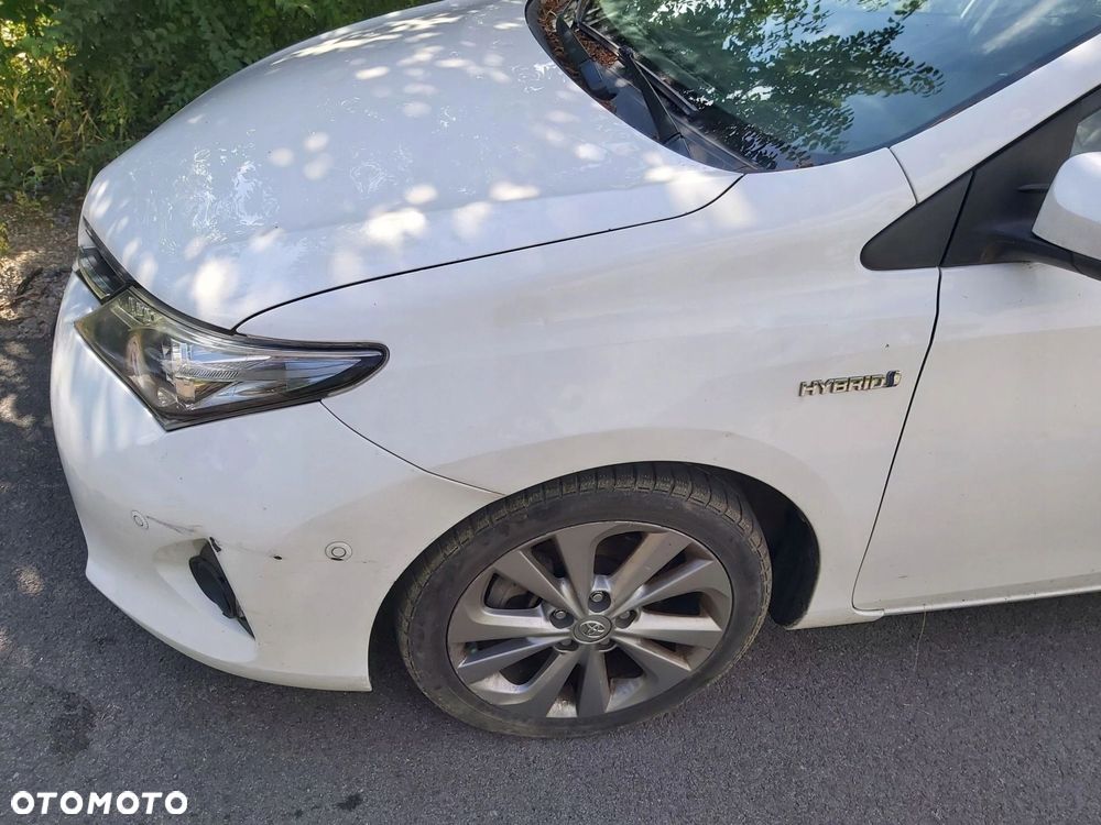 Toyota Auris II 1,8 HYBR zderzak maska błotnik chłodnica pas przedni PRZÓD - 6