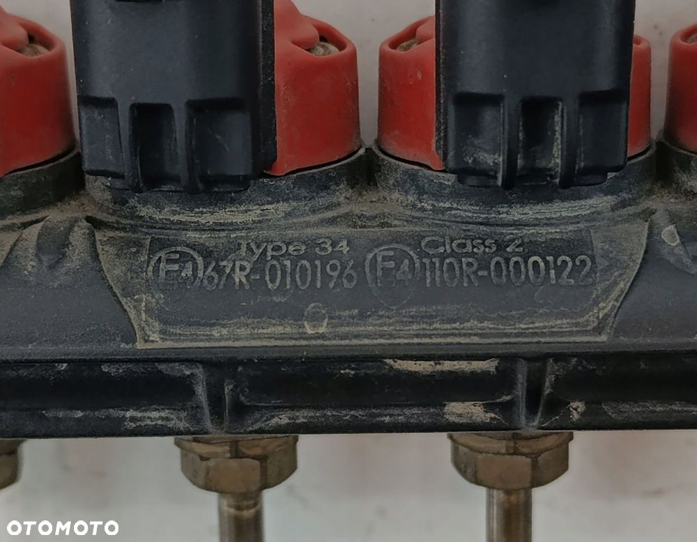 LISTWA WTRYSKOWA GAZU LPG VALTEK OKRĄGŁE CEWKI - 4