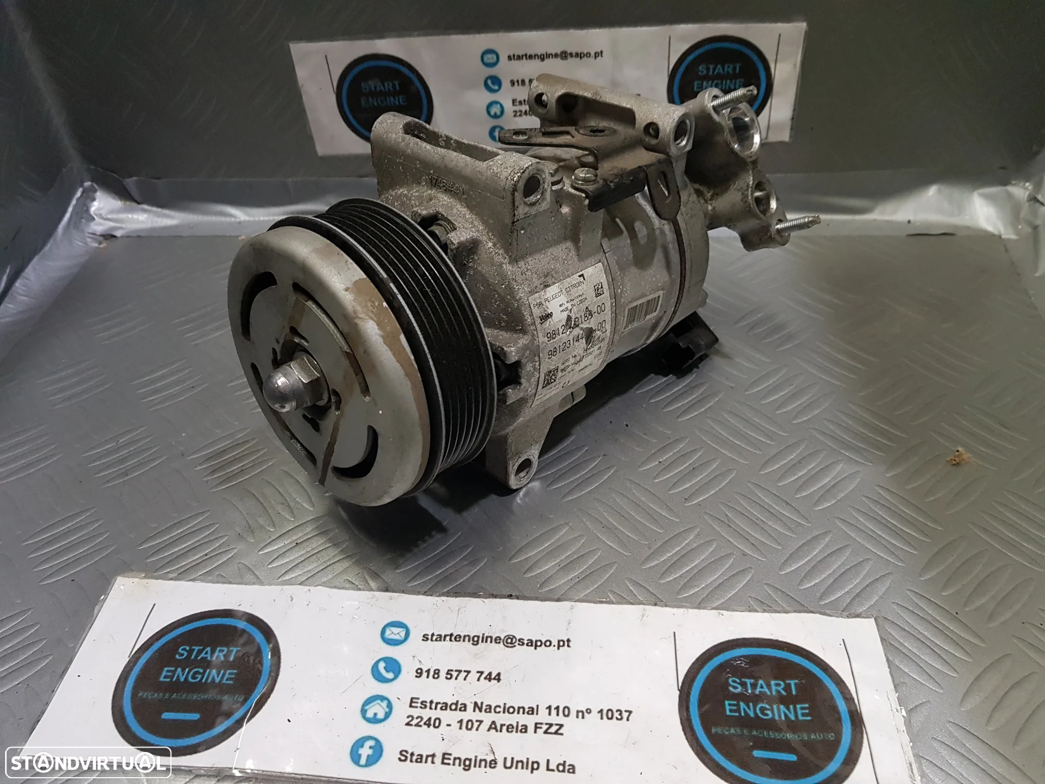 Compressor Ar condicionado Peugeot 5008 208 2008 3008 508 II 1.6 Hdi 2.0 HDI 1.2 2015-2023 Vários modelos em stock - 9