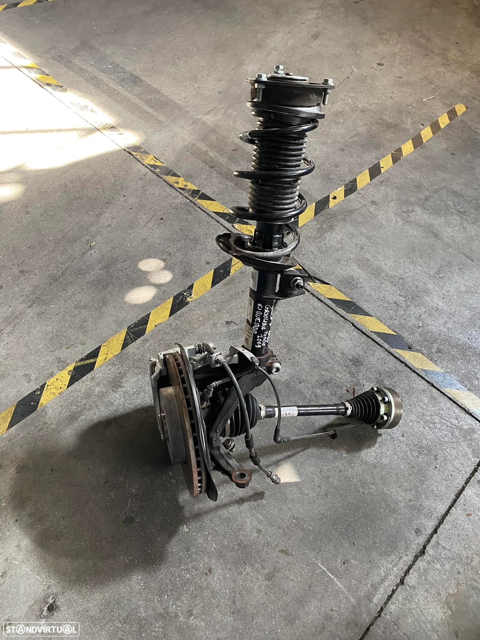 Suspensão Completa Frente Esquerda Volkswagen Golf VII 1.6 Tfsi - 2017 / 2023 - 1