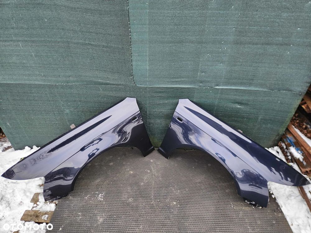 Błotnik Błotniki Lewy Prawy Przod Przedni Granatowy Nadkole LZ5D Audi A6 C6 Przed Lift - 1