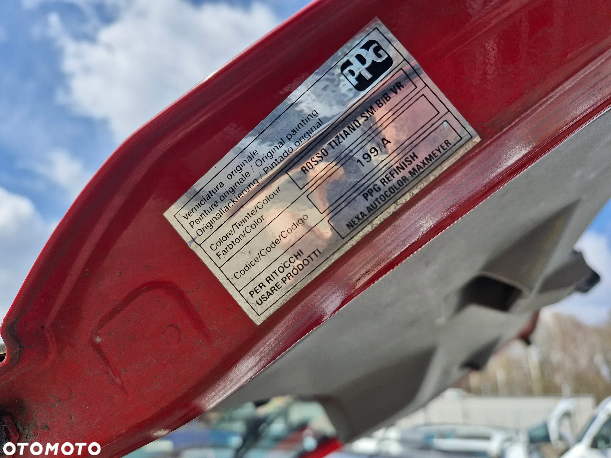 Fiat Panda 2 1.1 maska zderzak drzwi szyby silnik 1.1 skrzynia błotnik kod lak 199A - 7