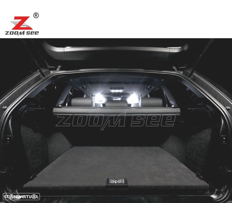 KIT COMPLETO DE 22 LÂMPADAS LED INTERIOR PARA BMW X5 E53 3.0I 4.4I 4.6IS 4.8IS 2000-2006 - 3