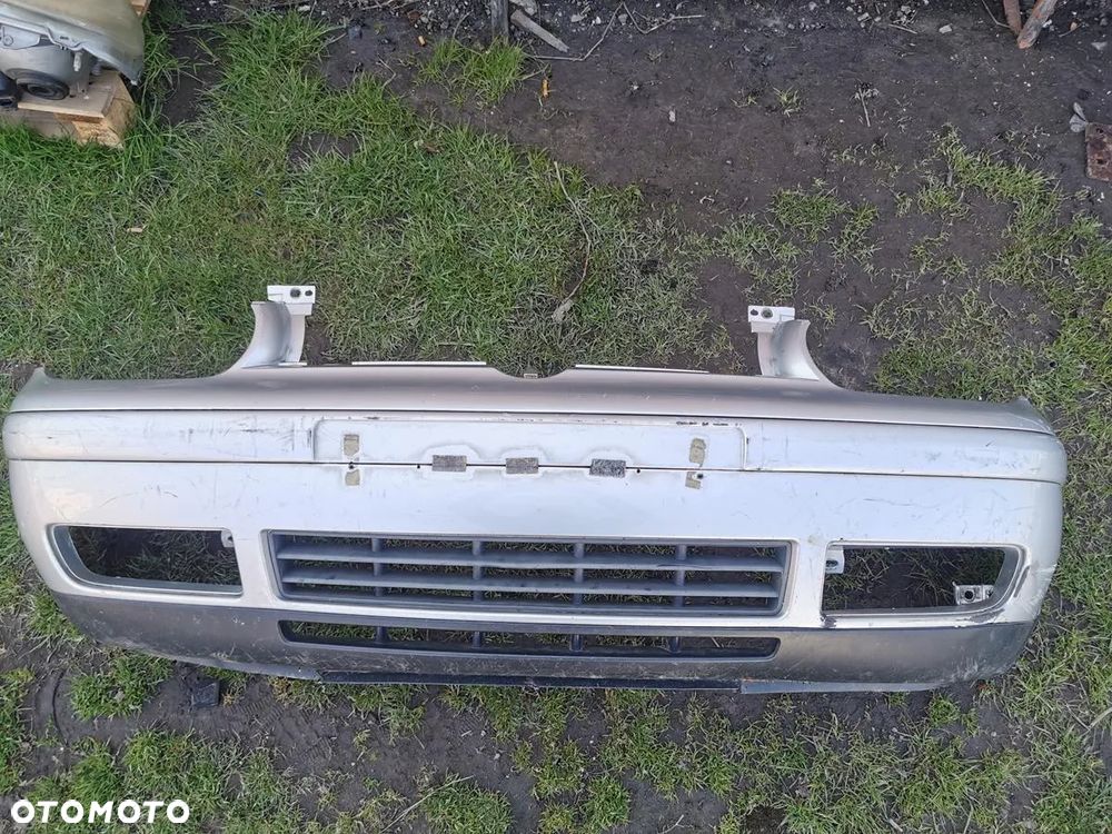 VW GOLF IV 4 SREBRNY ZDERZAK PRZÓD PRZEDNI WYSYŁKA - 2