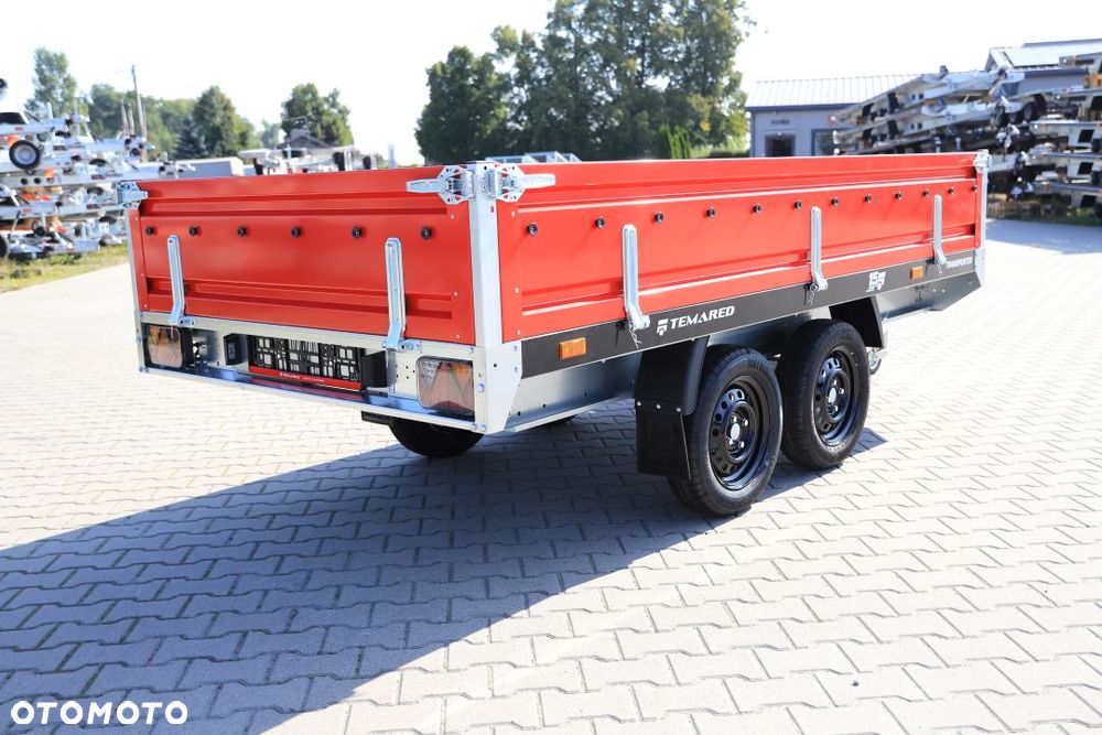 TEMARED TRANSPORTER LIMITOWANA EDYCJA  3015/2 0,75T 304x153x40 cm, dmc 750 kg, Full LED - 30