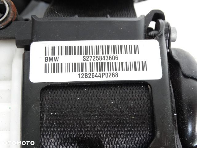 BMW X3 F25  X4 F26 USA Org Pasy Bezpieczeństwa z Nabojami Zapinka Pasa  S1725843506  0717F8K2CB  0717F8J2TN  72117260207 7260207 - 11