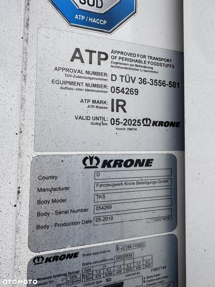 Krone Thermo King SLXi400 , AMAZON , SBS , STANDARD - 23