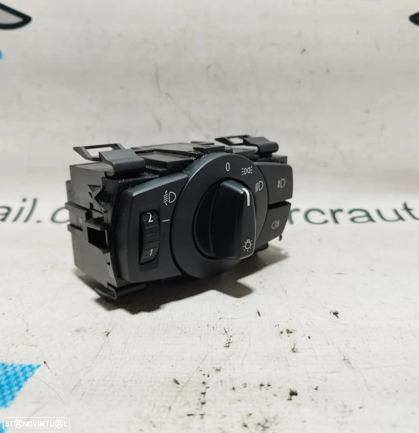 MODULO LUZES SWITCH COMANDO COMUTADOR BOTÃO LUZES  BMW E90 / E91 / E92 / E93 B61316932798 - 2