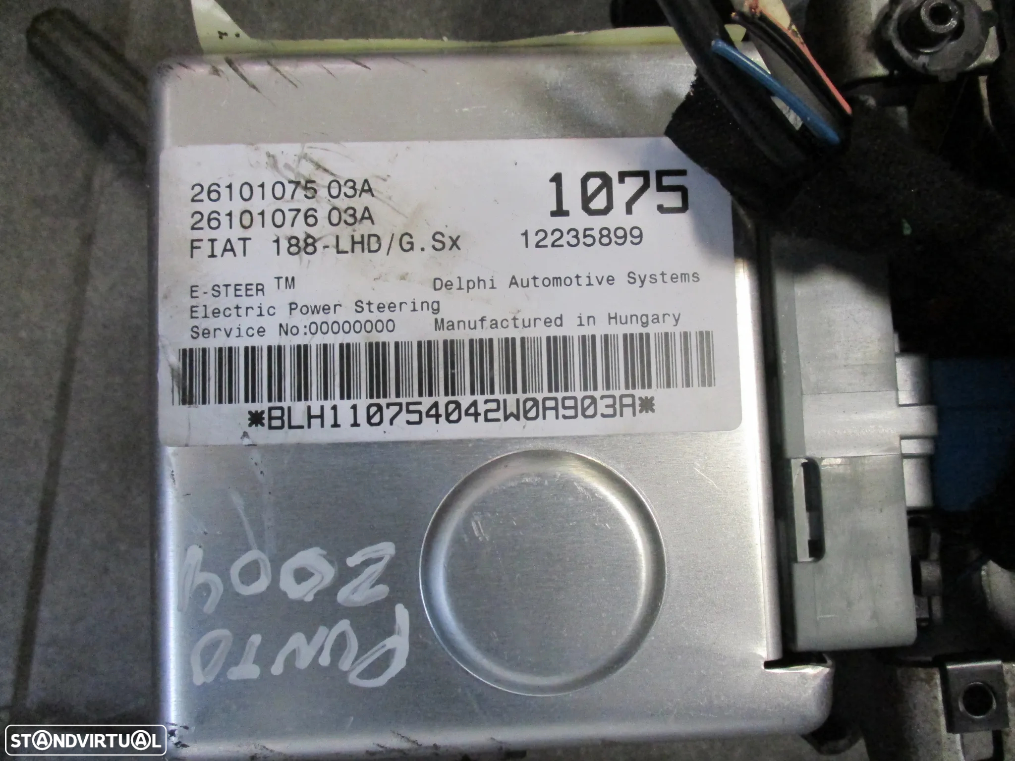 Motor Coluna Direção Fiat Punto 2004 - 3