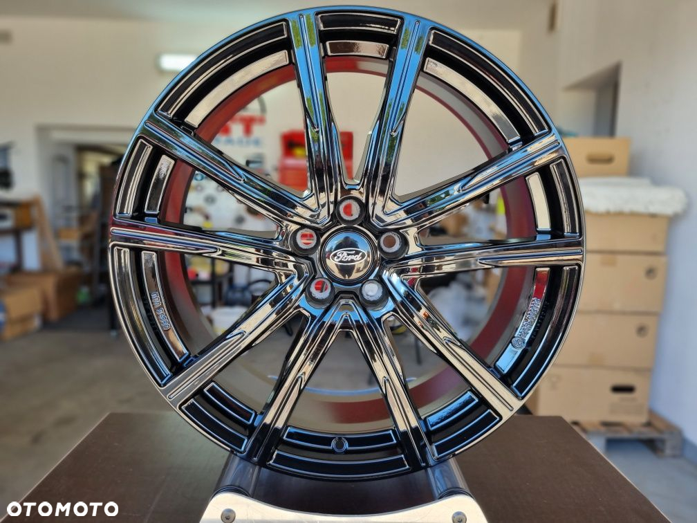 Ford 18 " Felgi Nowe 5x108 Focus Mondeo Kuga Puma S-Max Mach-E Czarne - 6