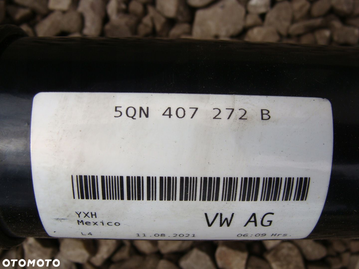 PÓŁOŚ PRAWA VW TIGUAN AUDI Q3 1.4 TSI 5QN407272B FABRYCZNIE NOWA - 4