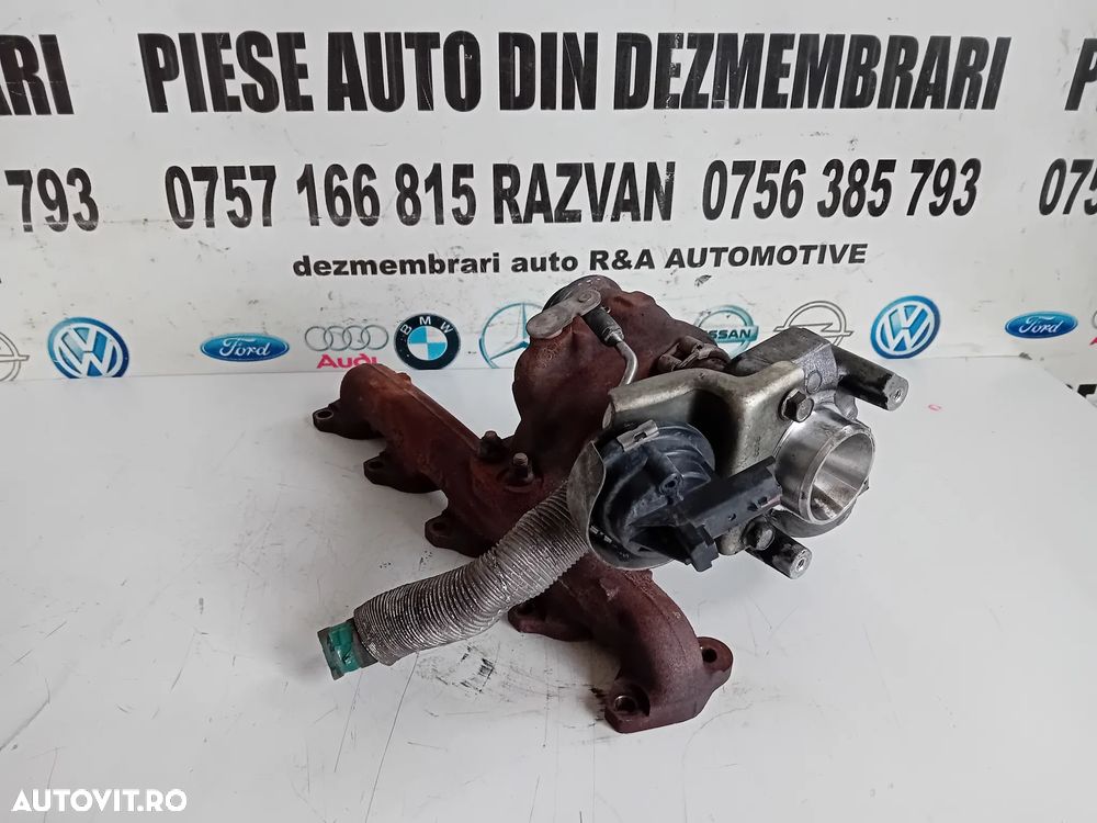 Turbo Turbina Ford Ecosport 1.5 Tdci An 2012-2019 Motor XVJD Cod 9804945280 - 7