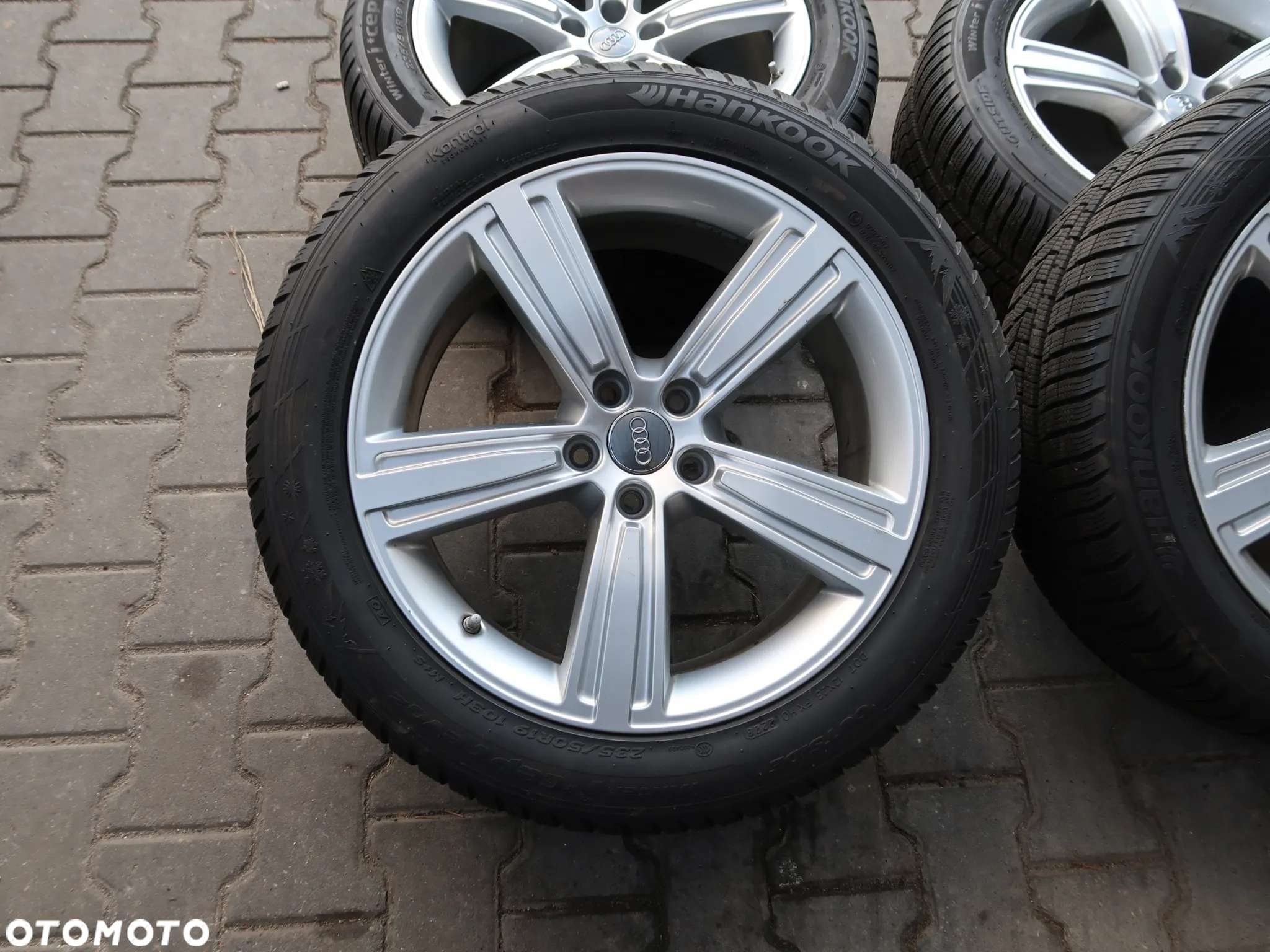Koła zimowe Audi A8 D4 D5 19'' Idealne Jak nowe Opona Hankook 2023r - 3