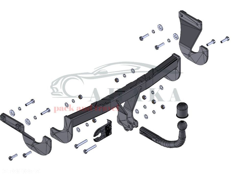 Hak Holowniczy Odkręcany Do Hyundai I40 Cw Kombi 2011-2015 - 3