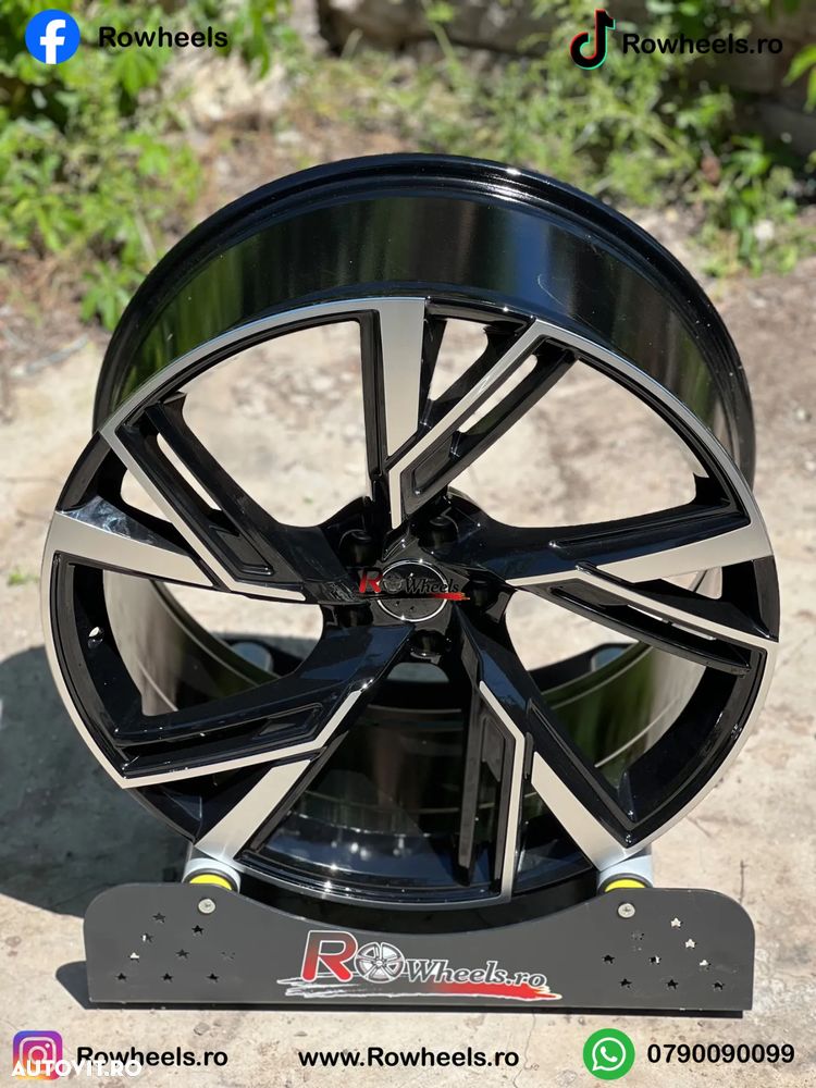 Jante AUDI 20 R20 Model RS Black A4 A5 A6 A7 A8 Q3 Q5 Q8 S-RS 2021 anvelope vara - 4