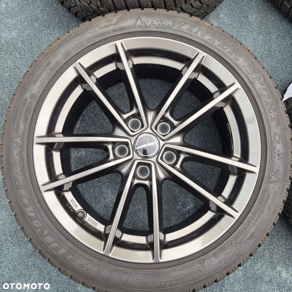 ZIMA KOŁA 205/50 R17 VW GOLF CADDY PASSAT OCTAVIA LEON TOURAN AUDI A3 A4 - 5