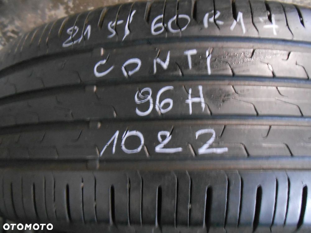 OPONY  215/60r17 Continental Eco Contact 6 DOT 1022 / 3521 7.4MM - 2