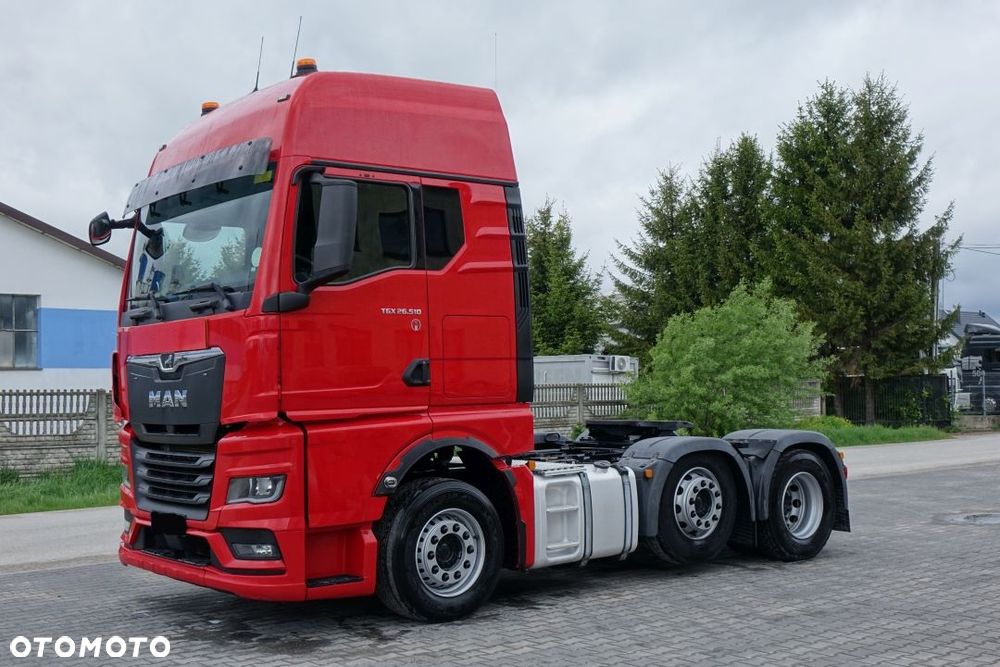 MAN TGX 26.510 6x2/4 BL SA / PUSHER / XXL / STANDARD / AUTOMAT / OŚ PODNOSZONA SKRĘTNA / RETARDER / LODÓWKA / KLIMA POSTOJOWA - 1