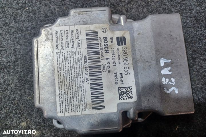 Calculator airbag 3R0959655 0285010576 Seat Exeo 1 [2009 - 2012] wago - 4