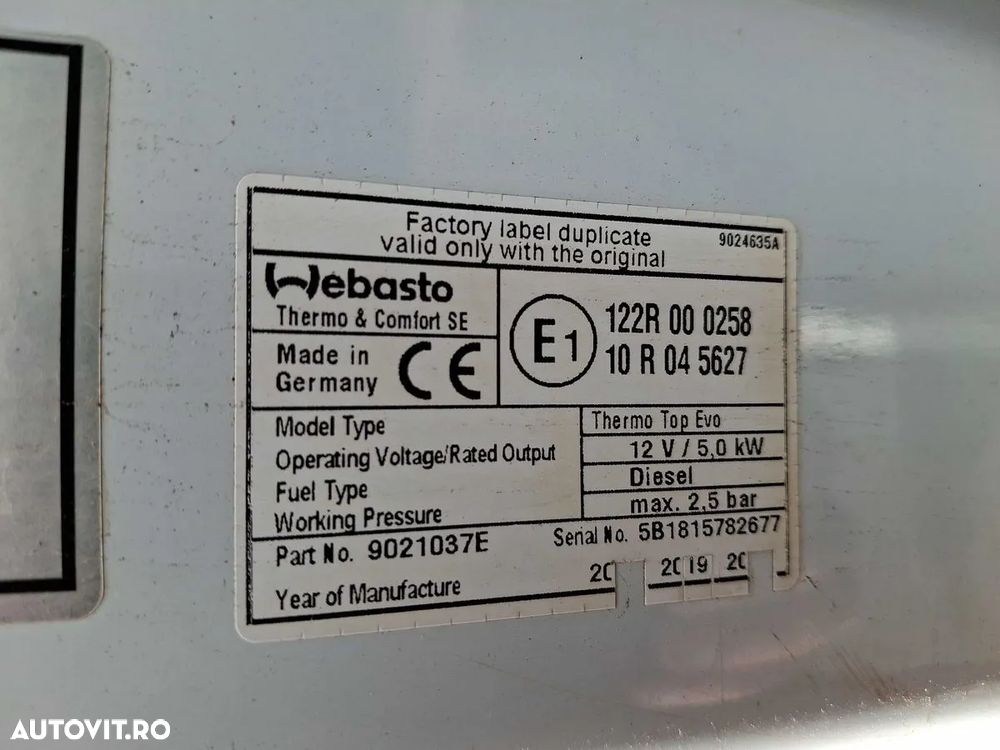 Renault Master 4x4 WEBASTO 7 Locuri+BENA - 15