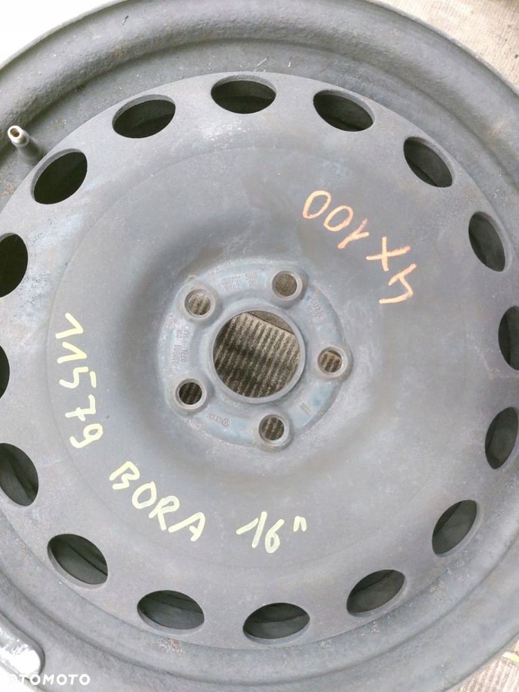 Felgi FELGA stalowe Bora GOLF OCTAVIA I AUDI A3 8L FABIA I 6,5 J 16 5X100 - 2