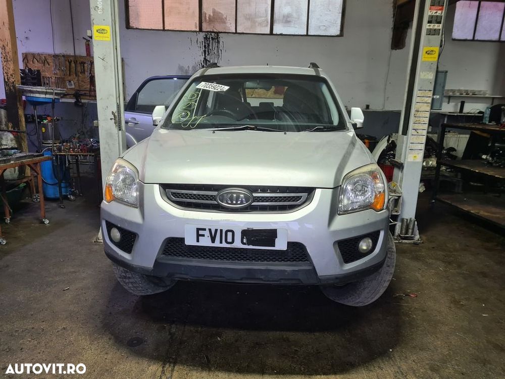 Bara fata Kia Sportage II 2006 - 2010 gri 95 (1086) model fara spalatoare far ZGARIAT - 7