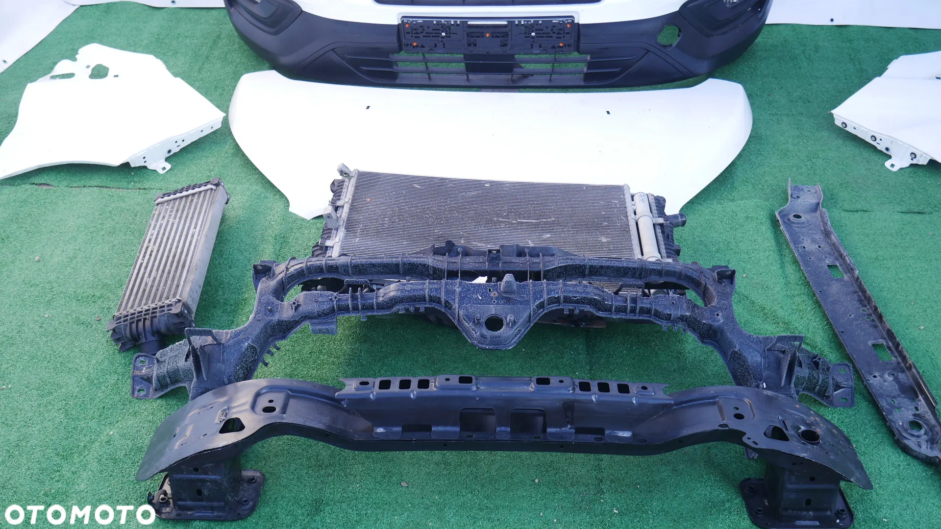FORD TRANSIT CUSTOM LIFT PRZÓD MASKA ZDERZAK PAS BŁOTNIKI BELKA CHŁODNICE - 4