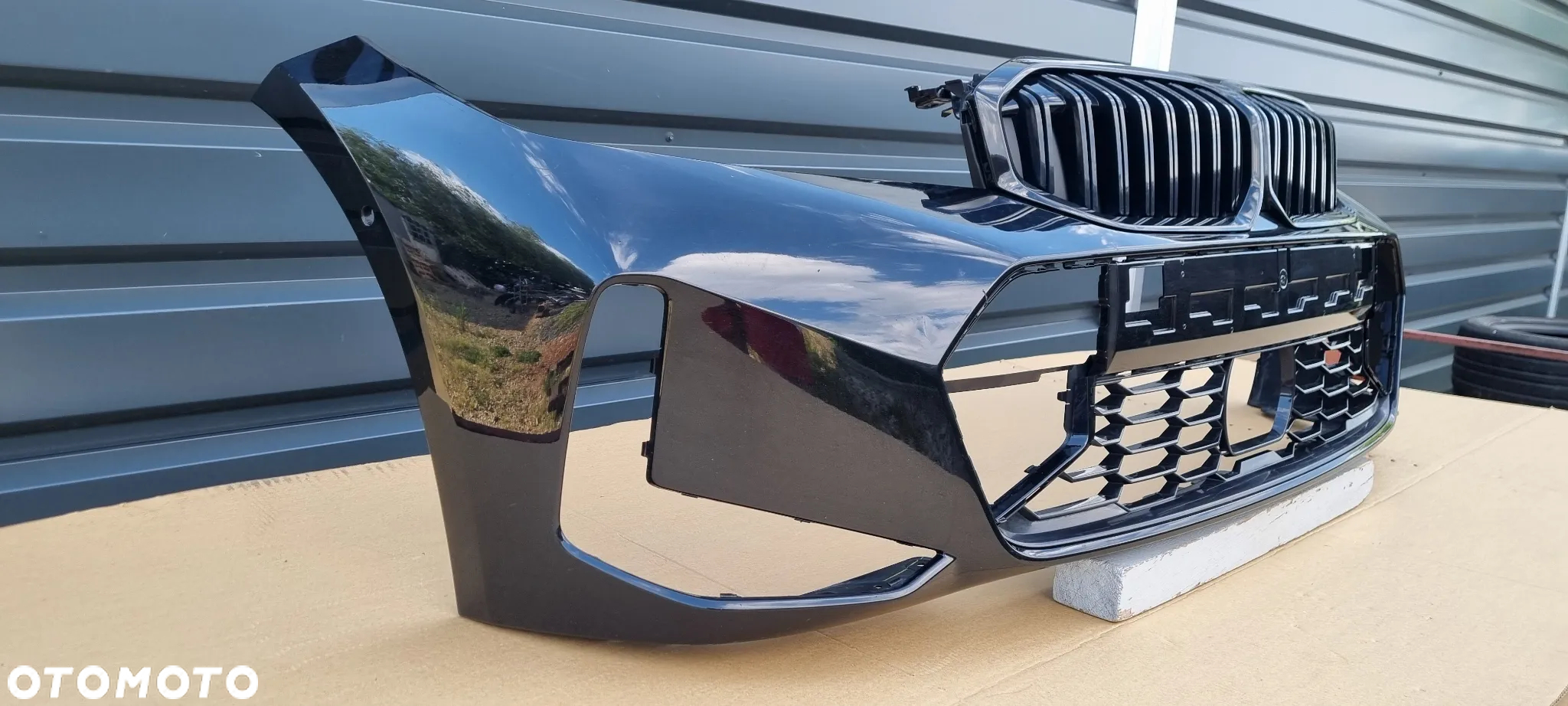 BMW 3 G20 G21 LCI M-PAKIET 2022- Zderzak przód oryginał MB078 - 8