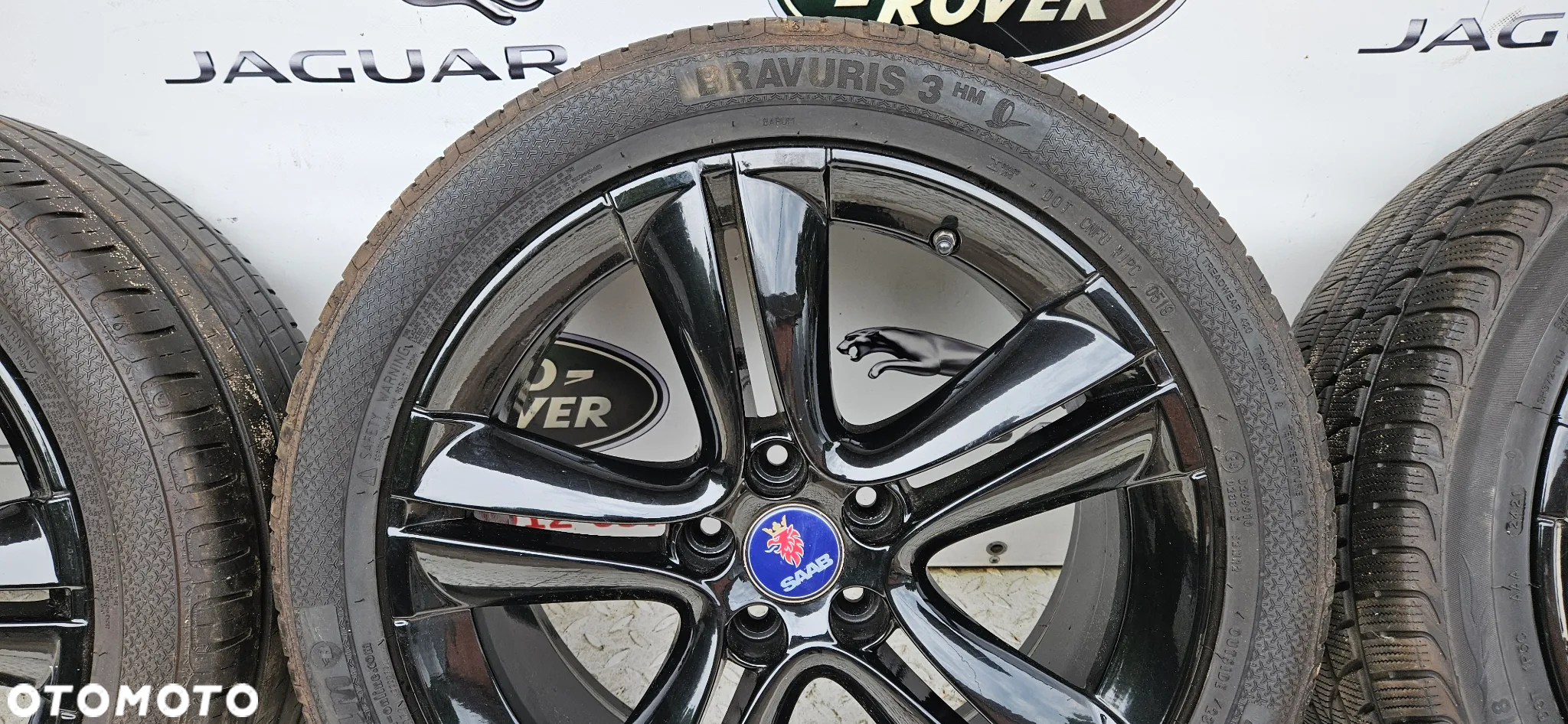 SAAB 9-3 93 II Komplet kół Alufelg Felgi Alufelgi z oponami Koła 12770237 ET 41 7.5Jx18 5x110  Opona 235/45/18 R18 18 Cali Opona Zima - 12