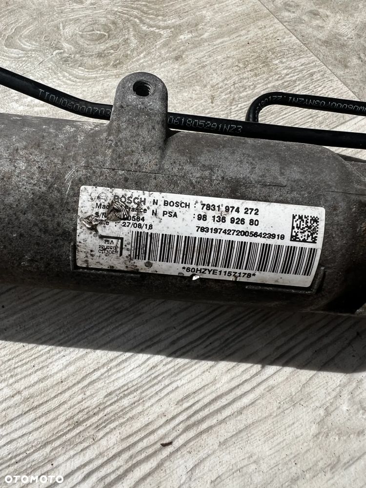 PRZEKŁADNIA MAGLOWNICA UKŁAD KIEROWNICZY MAGLOWNICA BOXER DUCATO JUMPY 16+ 7831974272 2018R - 2