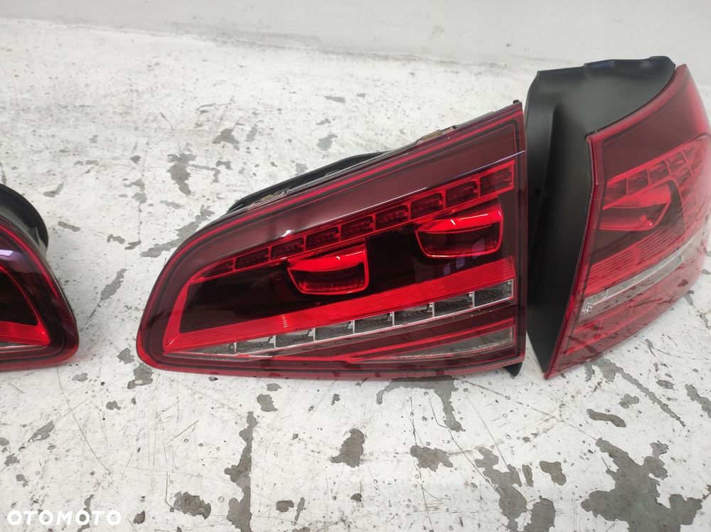 Lampa lampy prawa lewa tył led Golf VII 7 1.4 TSI R Line HB - 7