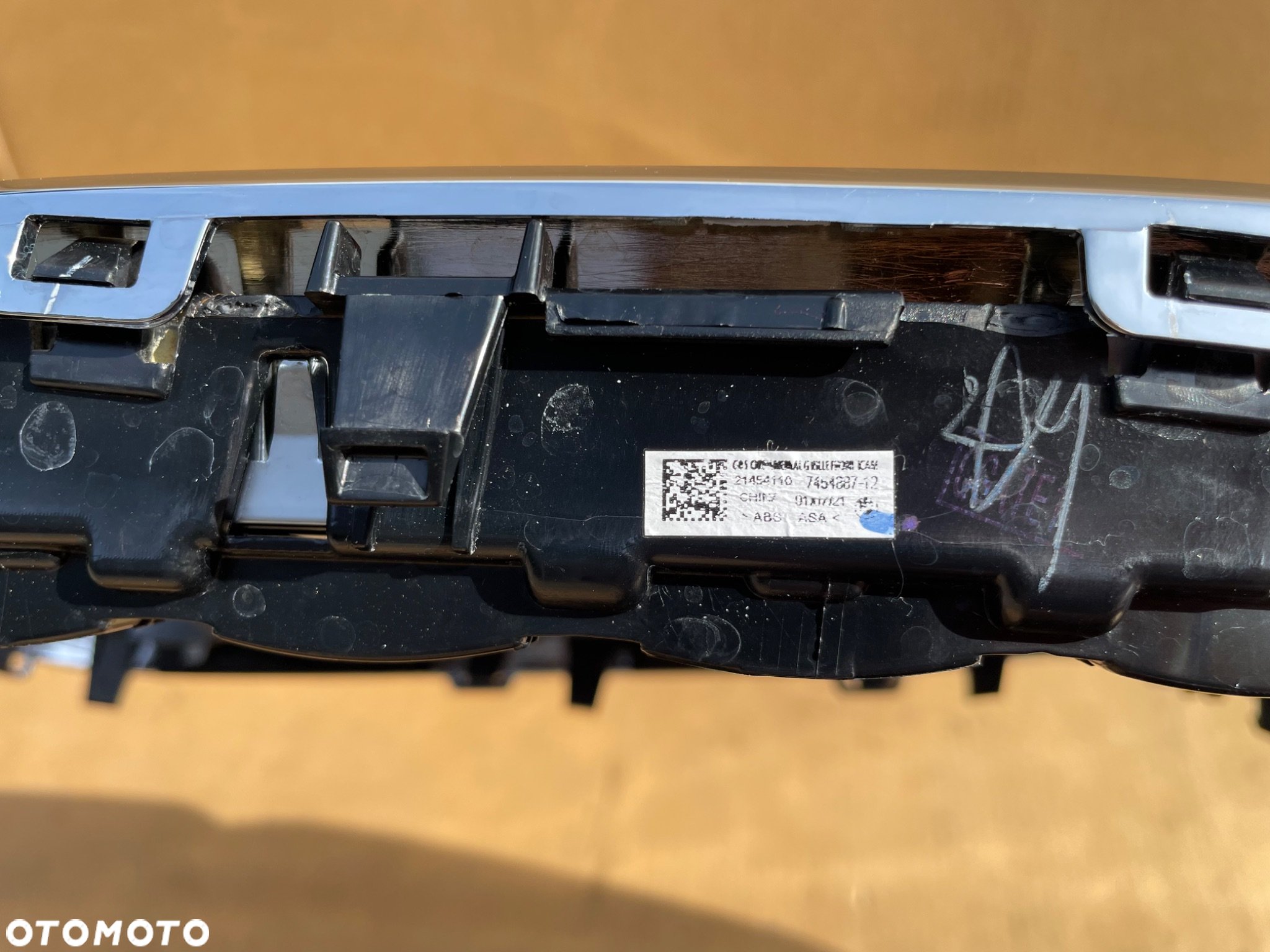 BMW X5 G05 GRILL ATRAPA PRZEDNIEGO ZDERZAKA ORYGINALNA NERKI 7454887 EUROPA - 5