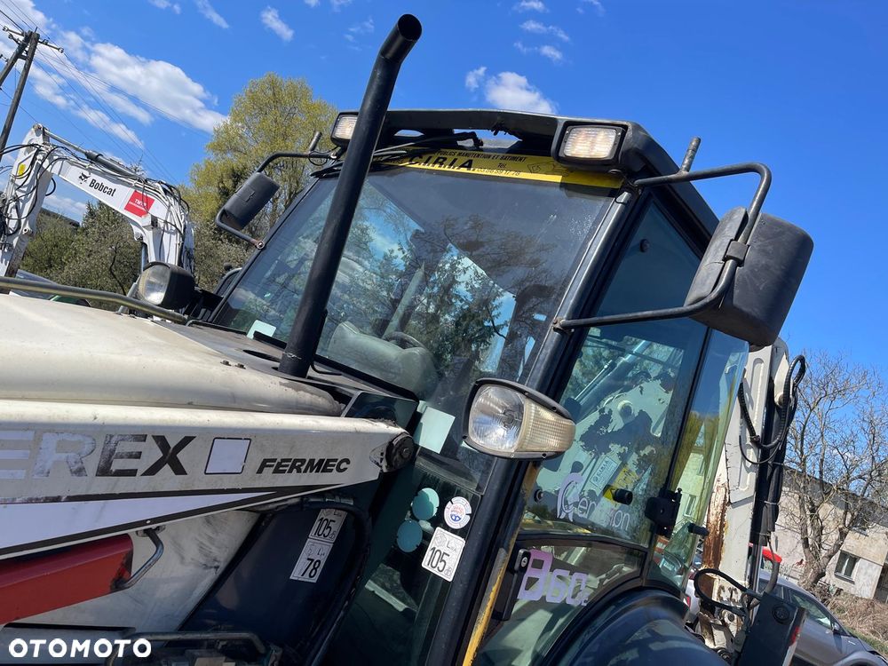 Terex Koparko Ładowarka Koparka Terex 860 SE, 2004 ROK, Szczęka Krokodyl, Widły do palet, Ramię z teleskopem_Cała w Oryginale Niemalowana_GOTOWA DO PRACY_BRUTTO! - 30