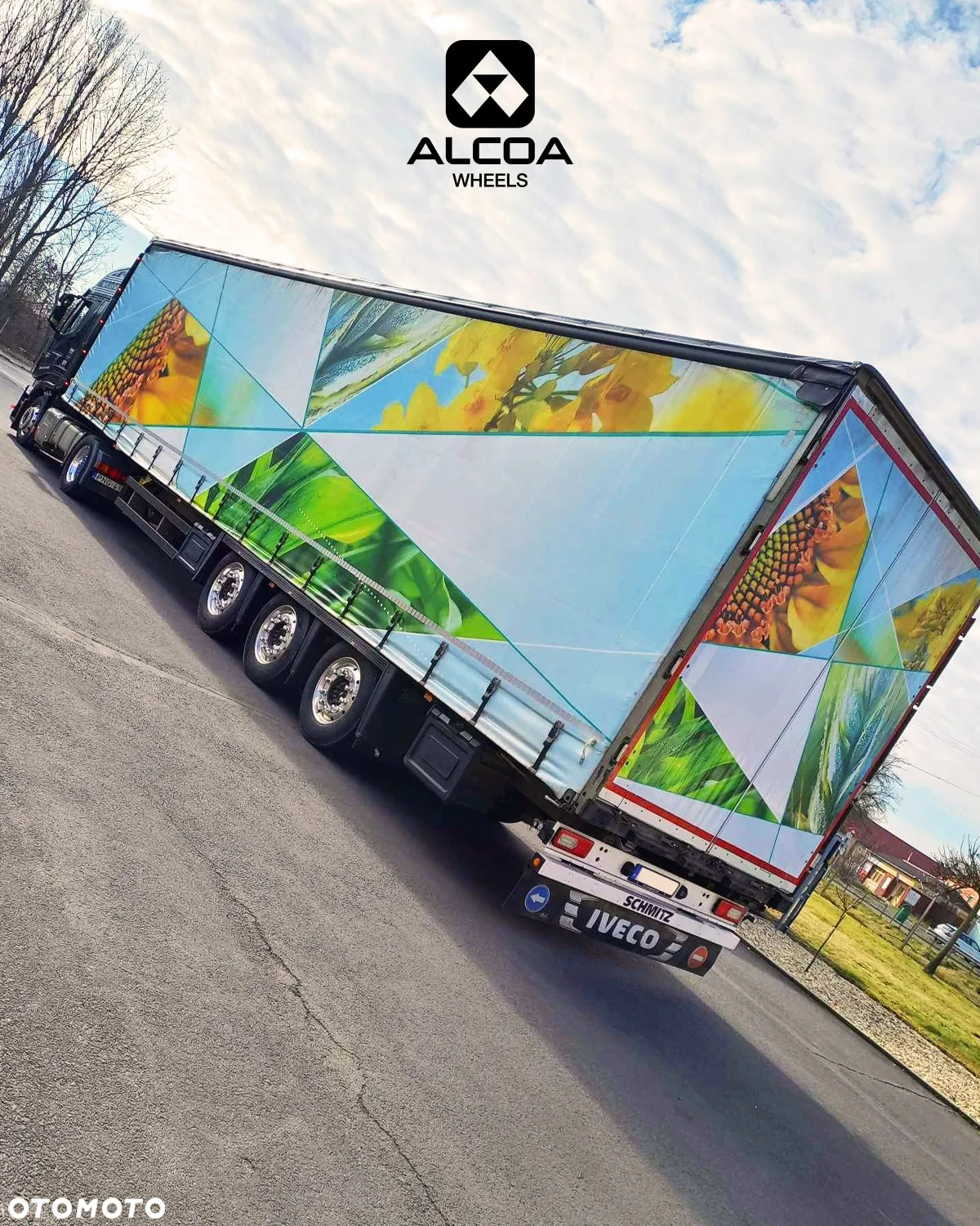 Do 200 kg mniej!! / Felgi ALCOA / 22,5 x 11,75 / Ceny NETTO-od 1.735,-PLN !! / Aluminiowe felgi / ET 120 / DB - 18