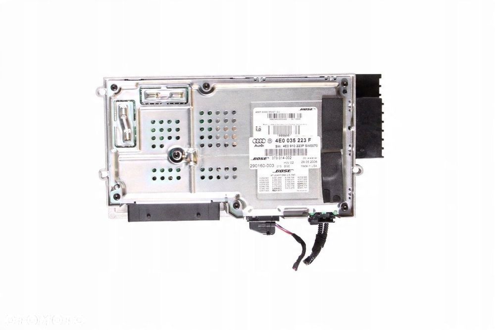 WZMACNIACZ BOSE AUDI A8 D3 06r 4E0035223F - 5