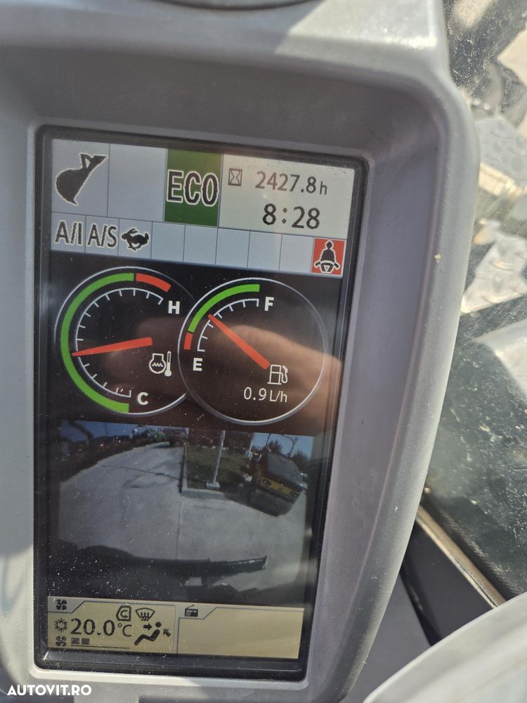 Hitachi ZX85, 8,65 tone, Ad sapare 5m, 2022, 2.427 ore, CUPLA RAPIDA HIDRAULICA+3 CUPE NOI, inst picon pe brate, latime 2,2m, senile cauciuc 90% ok, aer conditionat, computer, reviziile efectuate, ridica aprx 4 tone, leasing 4 ani, CA NOU-PROMOTIE 62.900 EUR - 26