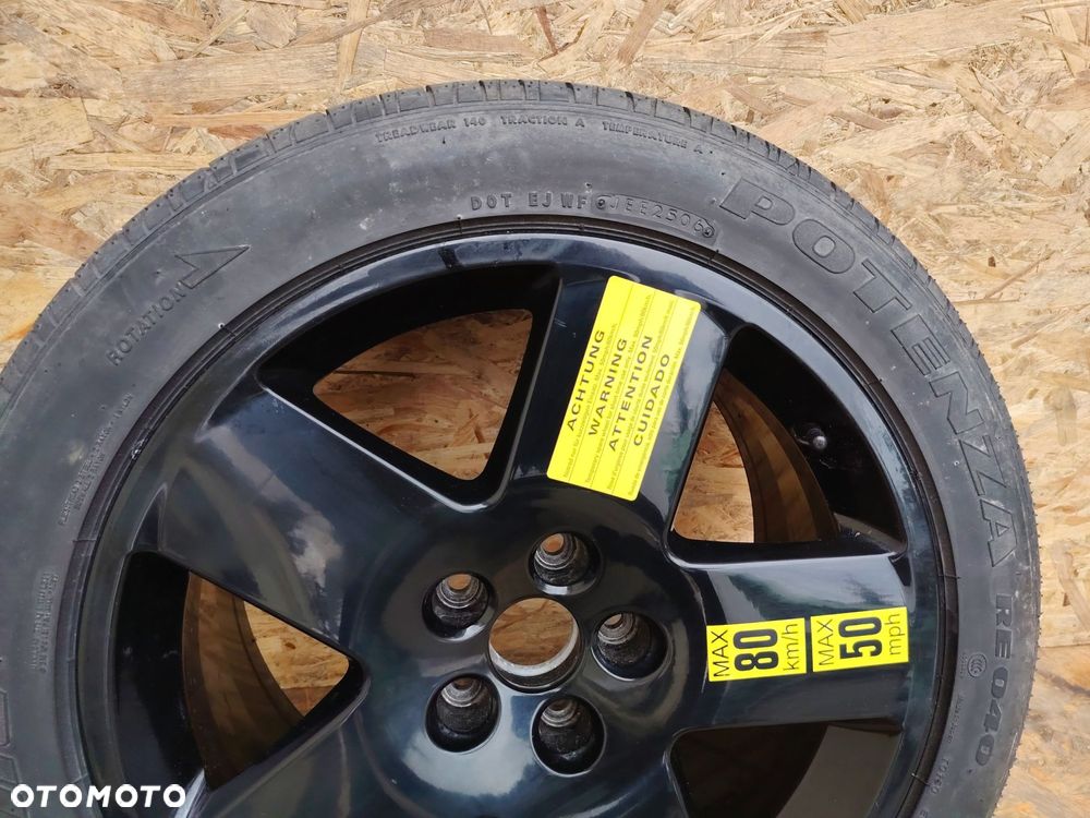 VW 8,5JX18 ET4 fi57,1 5x112 KOŁO ZAPASOWE 225/45R18 99Y - 3