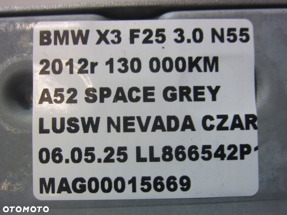 BMW X3 F25 MODUŁ WZMACNIACZ AUDIO HIFI 9275578 2622680 WIĄZKA 65129275578 - 7