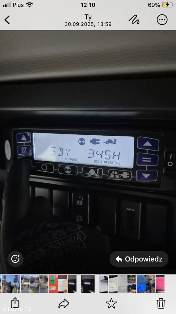 AGREGAT CHŁODNICZY CARRIER SUPRA  1150 MT  z 2019 r PRAWIE NOWY - 2