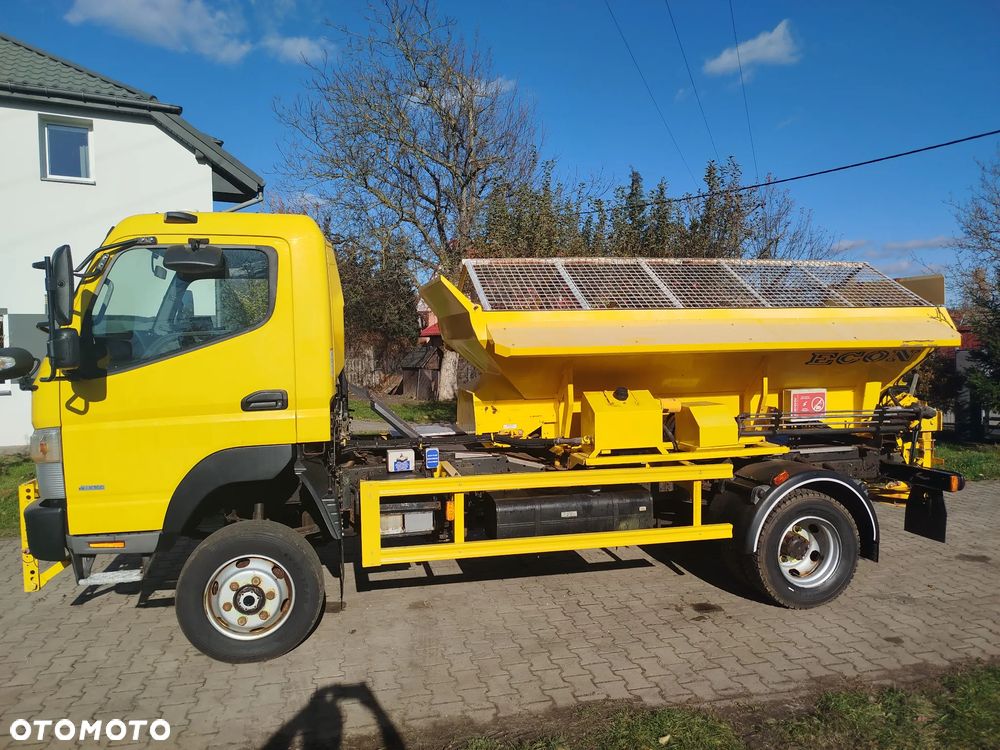 Mitsubishi Canter 6c18 Fuso 4x4 4wd gritter Pługo piaskarka Solarka komunalny 3.0 // 180KM //2016//48 000km// daily unimog Schmidt pfau rexter econ - 13
