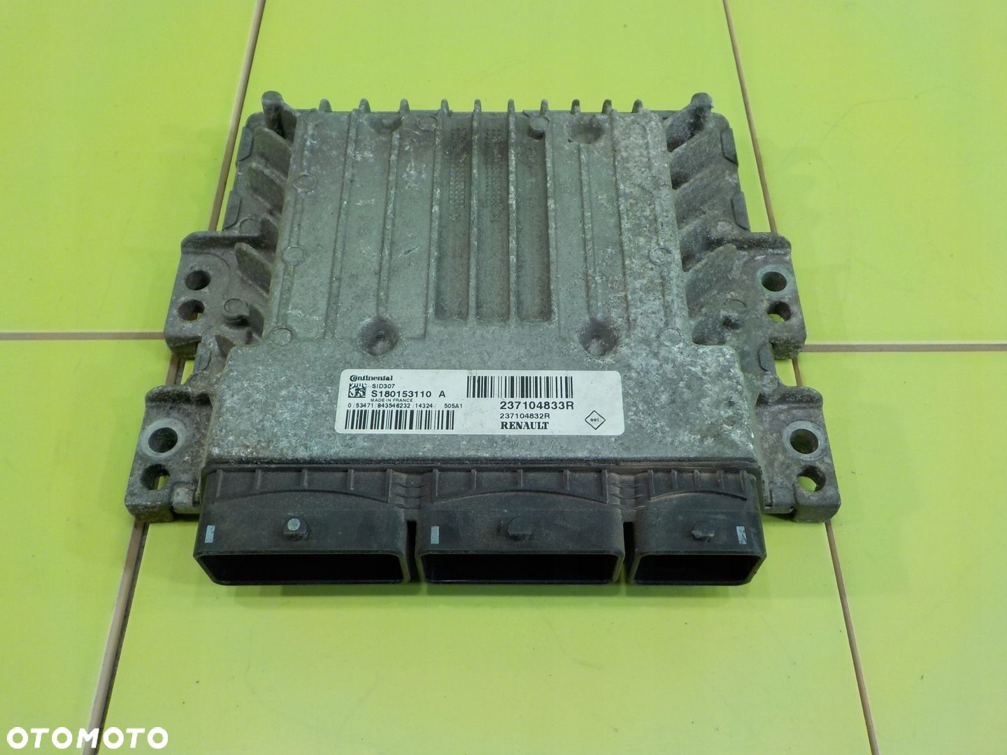 MEGANE III LIFT II 1.5 DCI 14r HB 5D sterownik komputer silnika S180153110A - 1