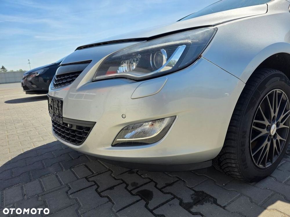 OPEL ASTRA J IV ZDERZAK PRZEDNI KOMPLETNY SPRYSKI POD XENON GRILL PDC Z176 - 3