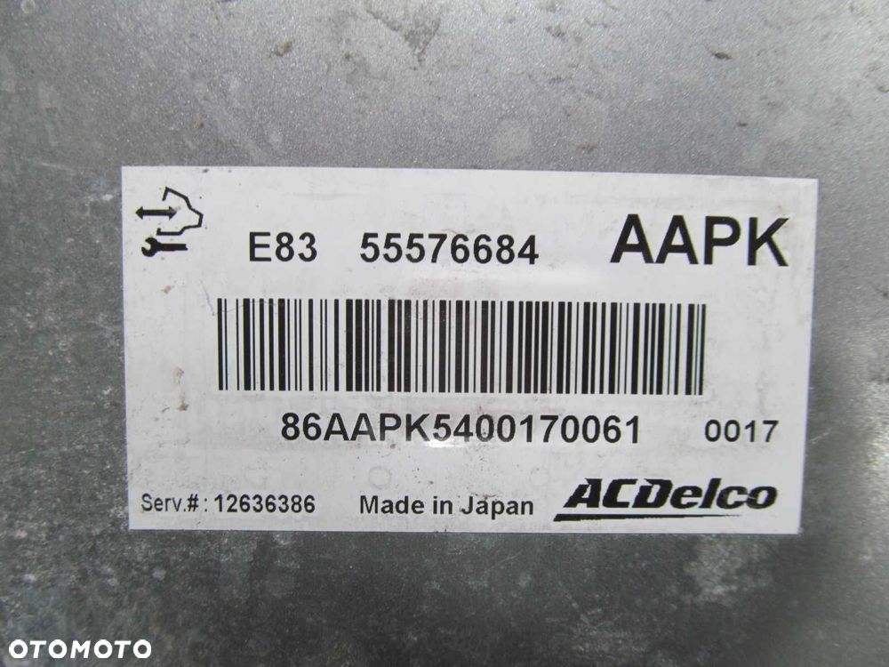 OPEL CORSA D 1.2 16V KOMPUTER STEROWNIK 55576684 AAPK - 4