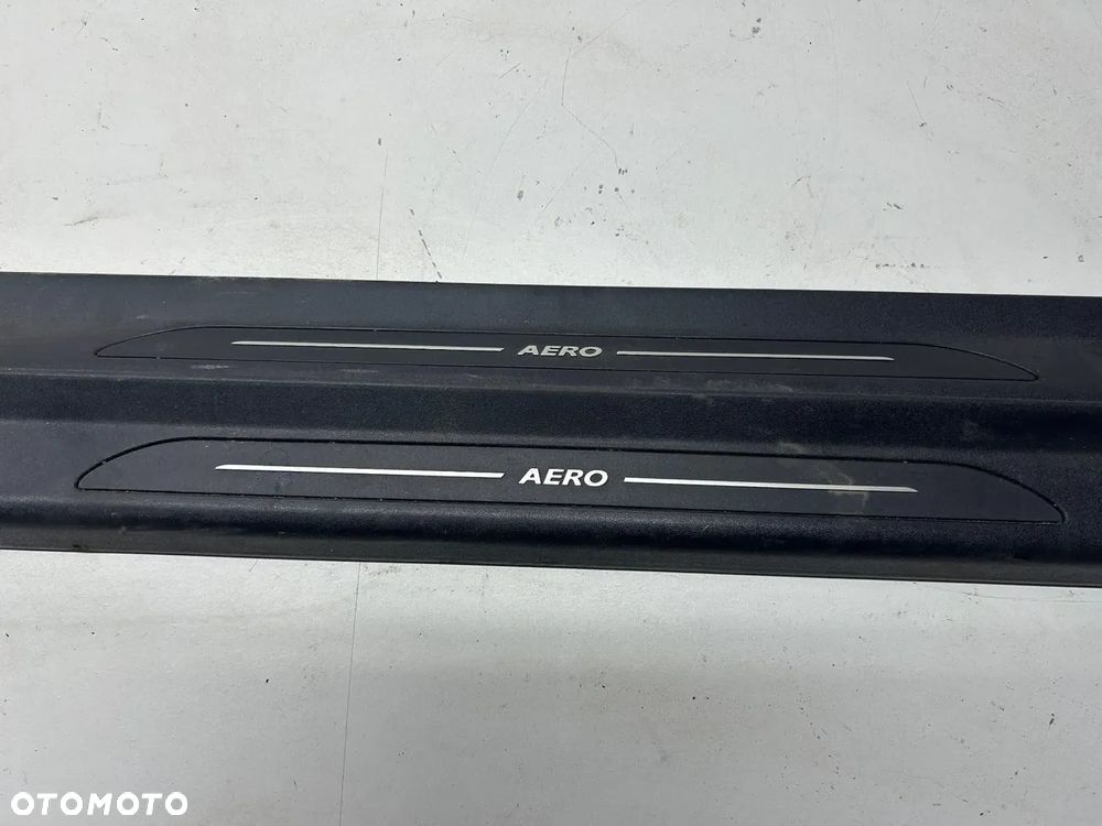 Saab 93 9-3 próg progi nakładki progowe Aero cabrio wewnętrzne 2003-2012 - 2