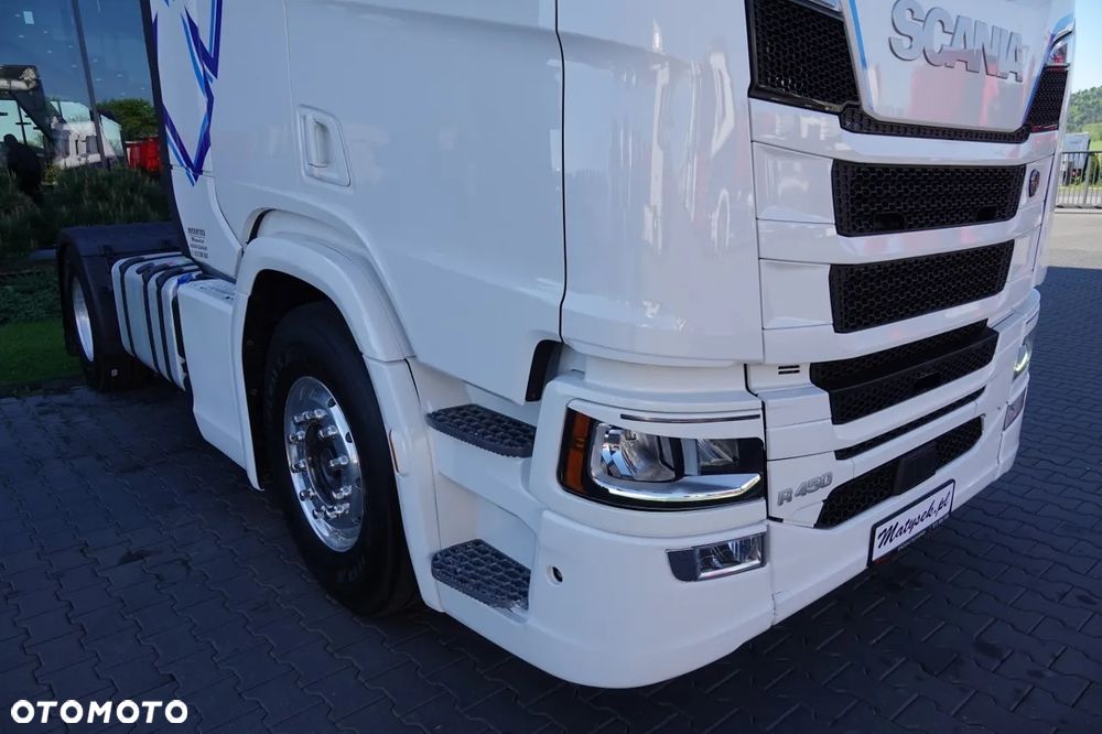 Scania R 450 / RETARDER / FULL AIRMATIC / OPONY 100 % / ALUFELGI / SPROWADZONA / PO KONTRAKCIE SERWISOWYM - 9