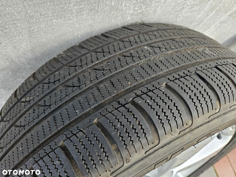 KOŁA FELGI ALUFELGI 17  6,5 J ET 39 1K8071497 OPONY ZIMOWE 225 55 17 VOLKSWAGEN SKODA KOMPLET FELGI Z OPONAMI - 6