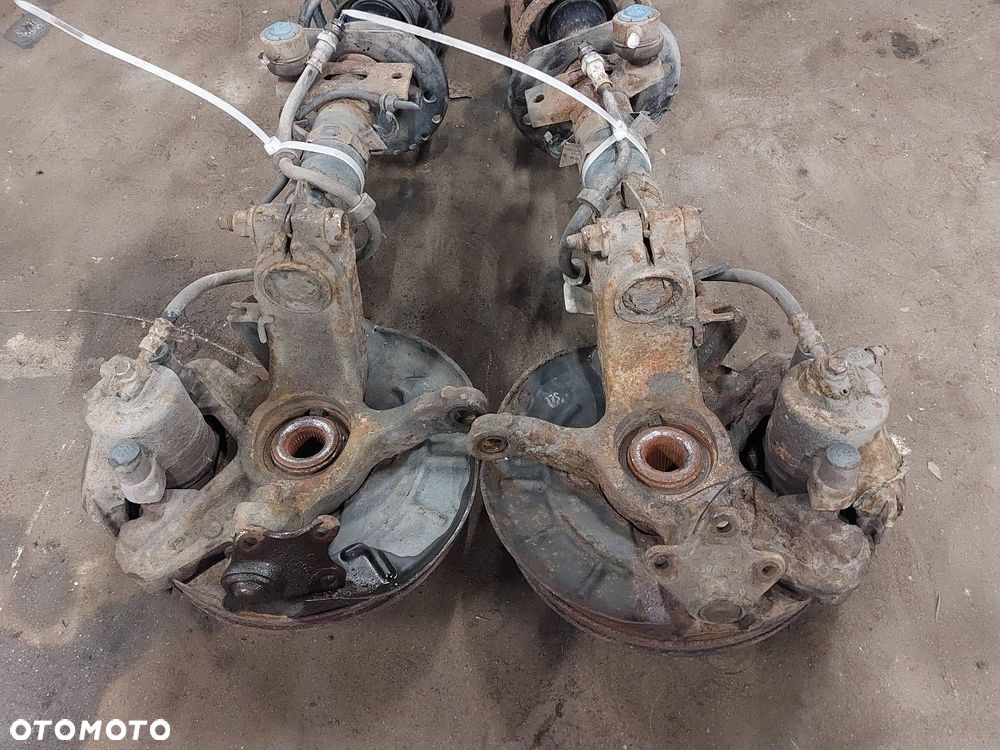AMORTYZATOR SPRĘŻYNA ZWROTNICA LEWY PRZÓD + PRAWY PRZÓD VW POLO IV 1.2 12V - 5