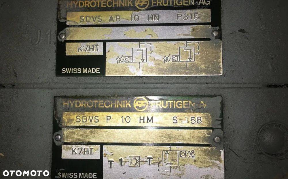 Rozdzielacz z koparki EDER M 805 - 4