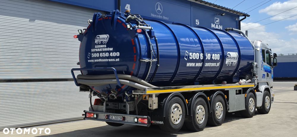 Scania R 490 10x4 asenizacyjny wuko cysterna zabudowa 2025r 32m3 - 7