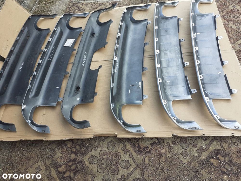 Spoiler dokładka zderzaka tył Volvo XC70 07-16r. - 6